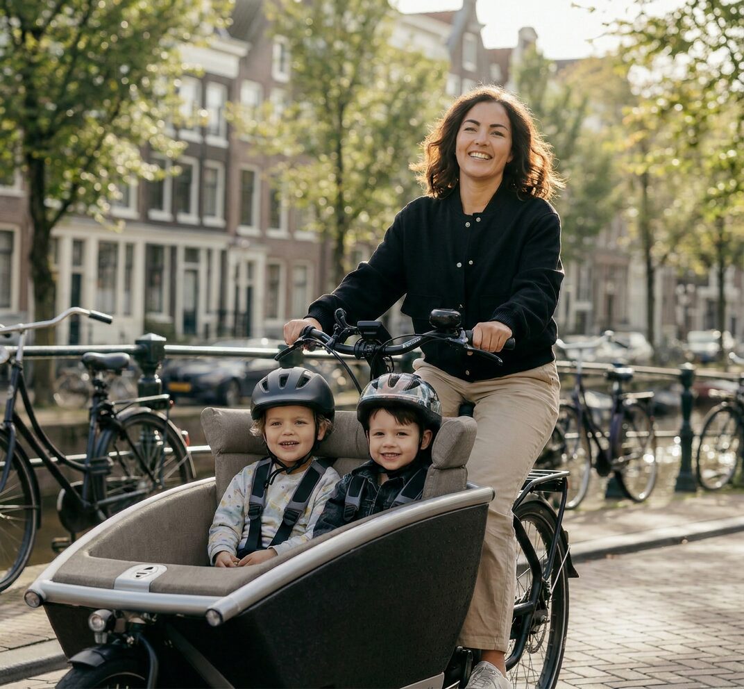 Bakfietskussen voor Gazelle Makki in premium outdoorstof