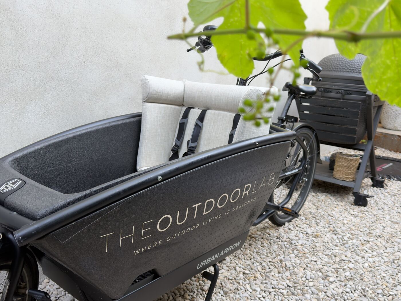 Bakfietskussen voor Urban Arrow in premium outdoorstof